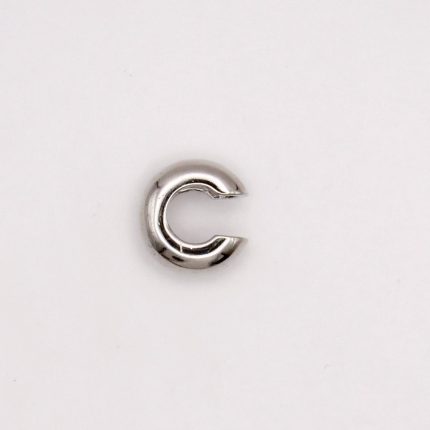 Cuff Mini Liso Plata