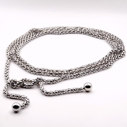 Collar Serpe Plata